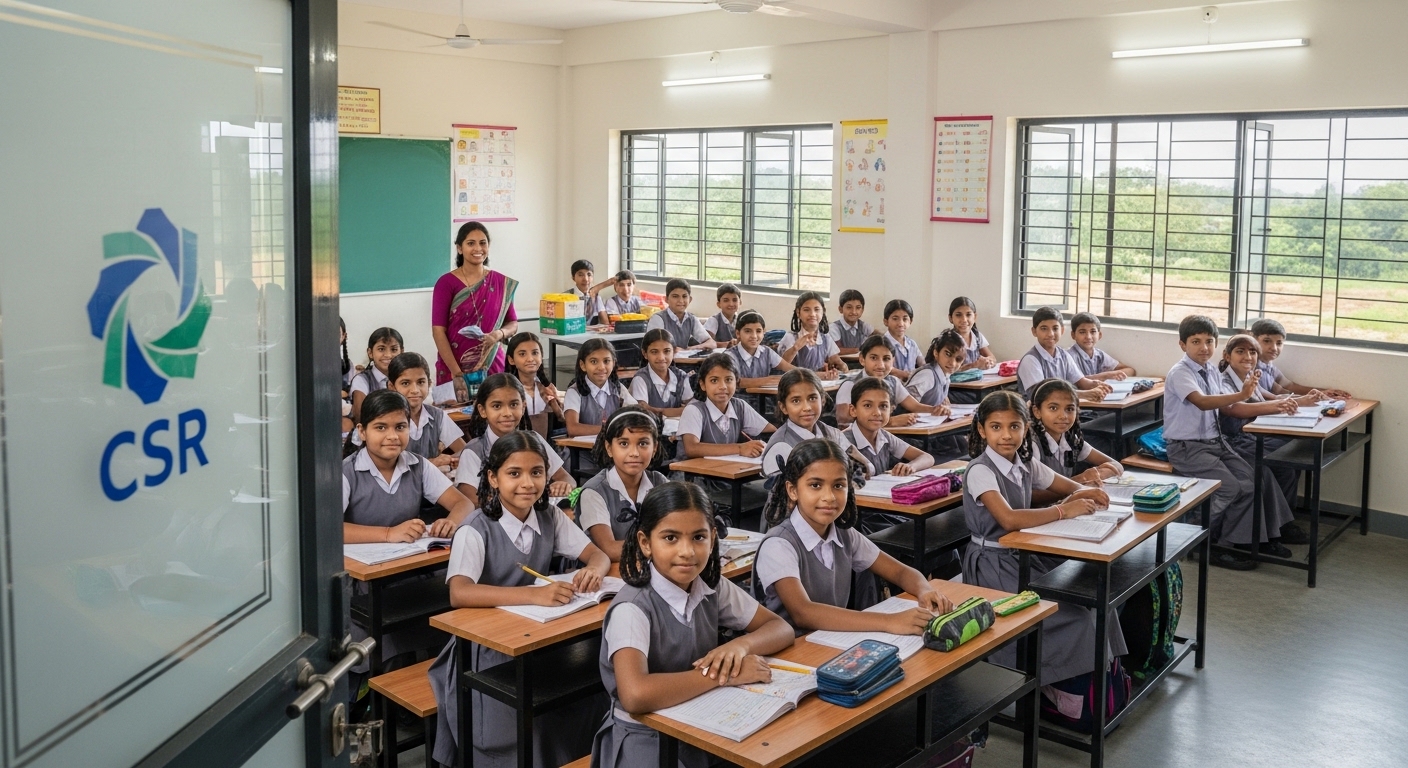 134 Schools likely to be Adopted by Different Corporate Houses in Orissa under CSR 1 India CSR