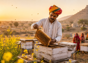 Beekeeping in Rajasthan