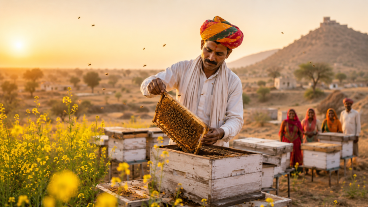 Beekeeping in Rajasthan
