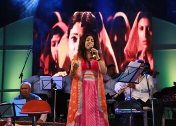 Sanjeevani Bhelande performing at Inspire by Mastek Foundation