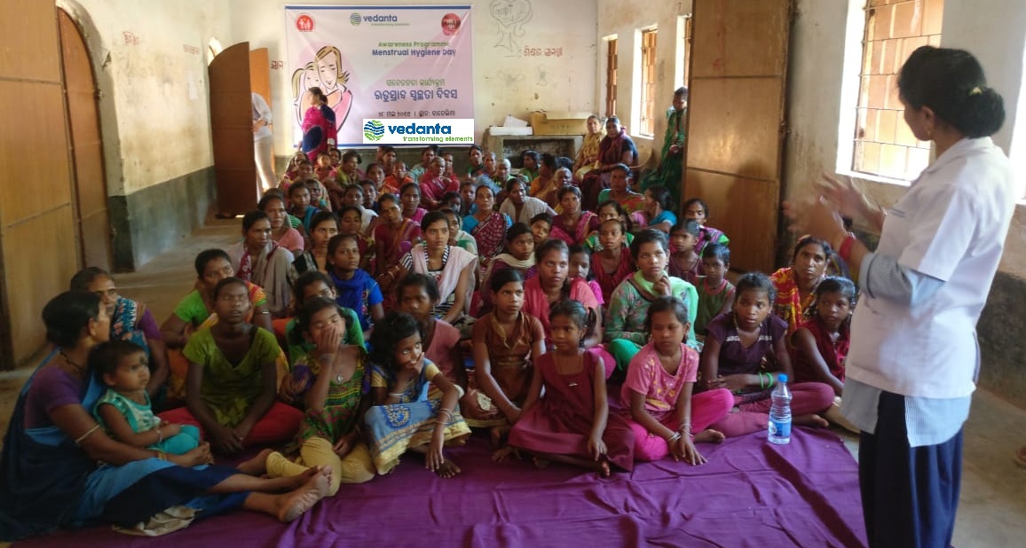 Vedanta organises awareness programme on Menstrual Hygiene 1 India CSR