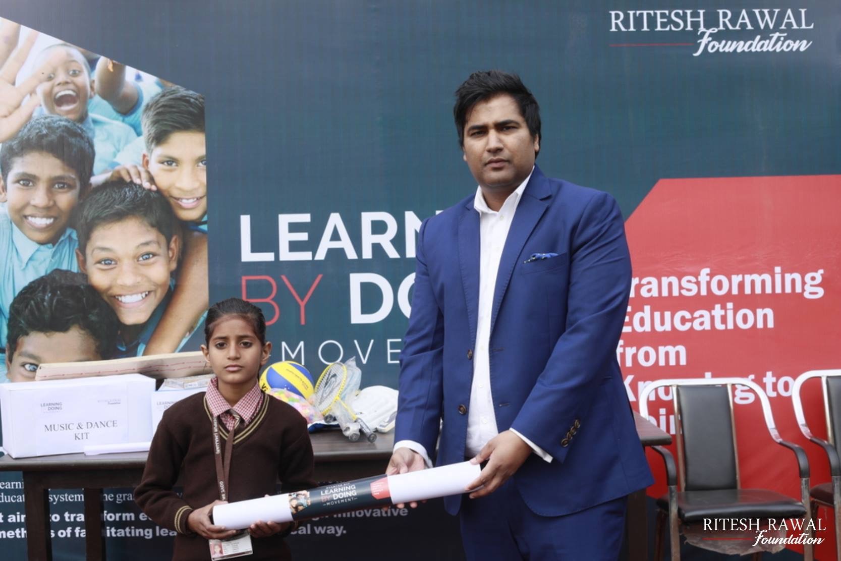 Ritesh Rawal Foundation launches Learning by Doing Movement 1 India CSR