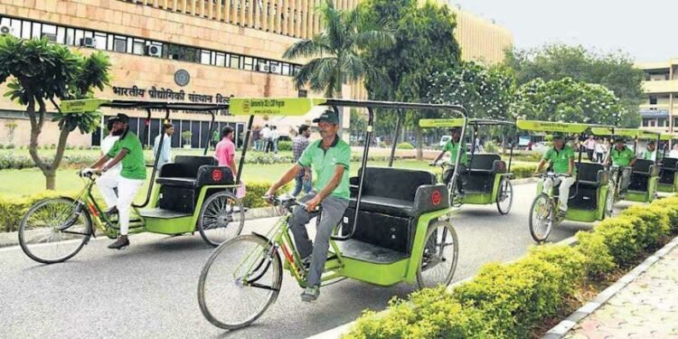 Central Electronics donates solar rickshaws to IITs under CSR 1 India CSR