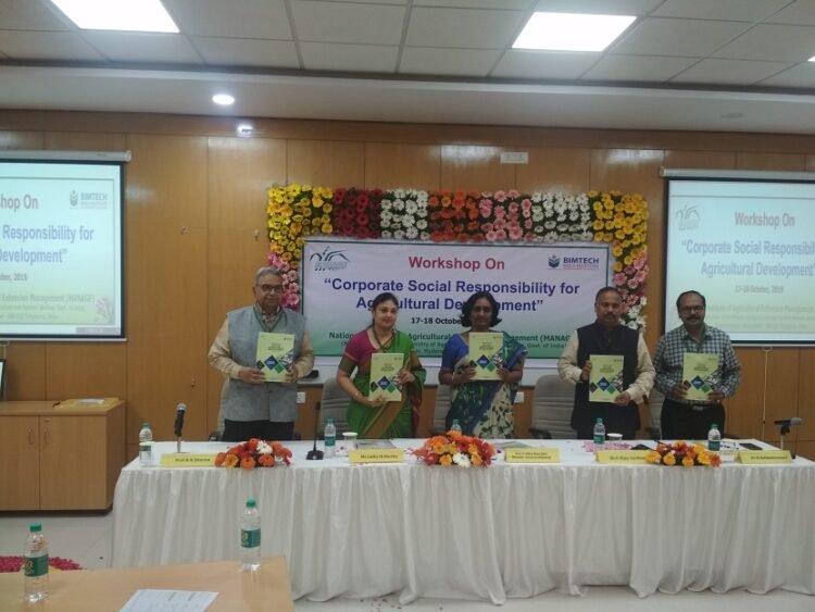 Workshop on CSR for Agri Development organised 1 India CSR