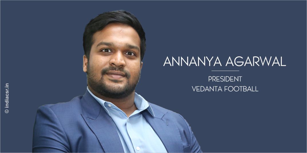The Vedanta Football, a great CSR initiative of Annanya Agarwal 1 India CSR
