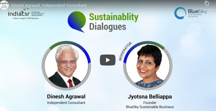 dinesh agarwal sustainability dialogue
