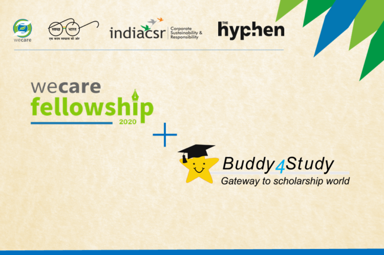 buddy4study wecare fellowship national essay competition