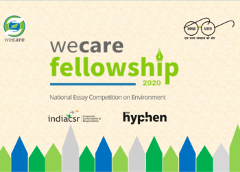 WeCare announces National Essay Competition on Environment to be launched on 20th October, 2020 3 WeCare Fellowship: National Essay Competition on Environment