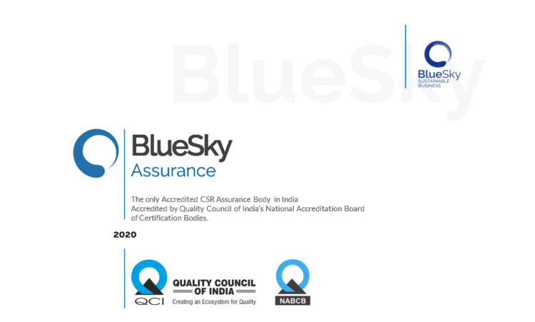 BlueSky Engage CSR Assurance Certificate