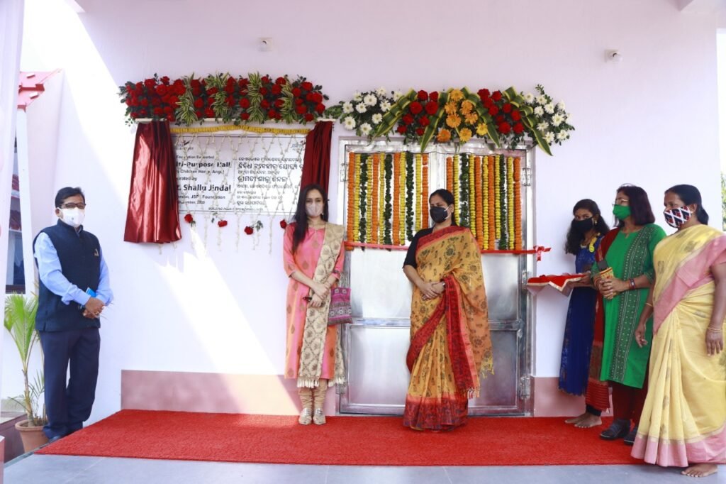 CSR: Shallu Jindal Inaugurates Multipurpose Hall for Adruta inmates in Angul 2 India CSR