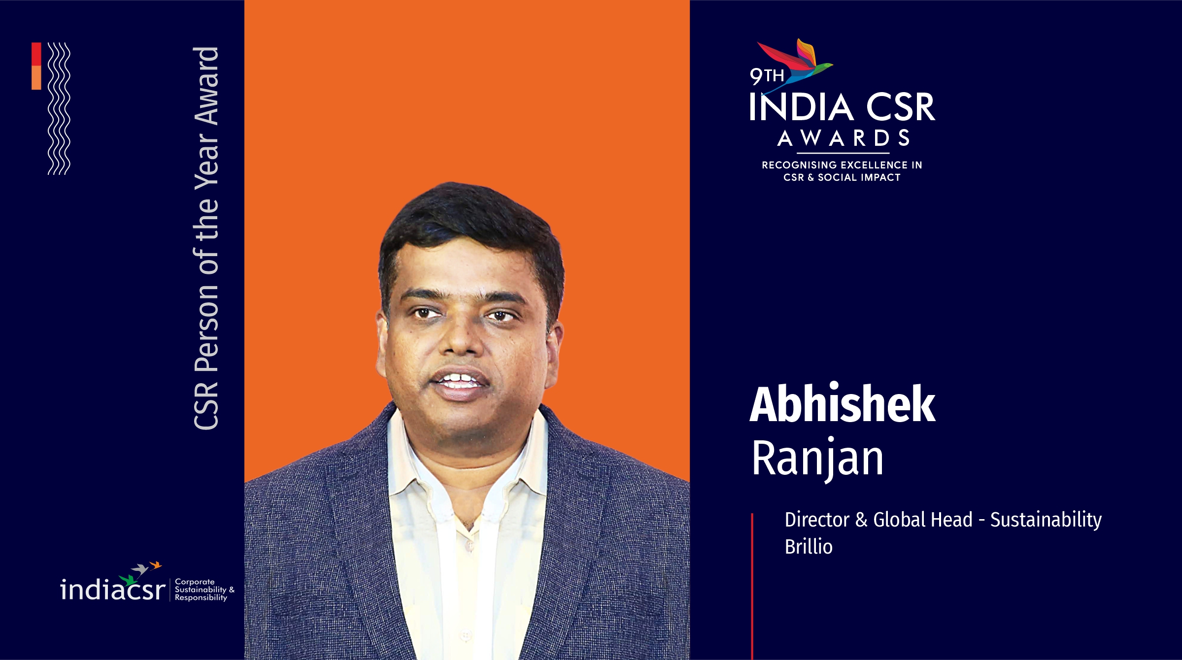 Abhishek Ranjan: India CSR Person of the Year 2021 1 India CSR