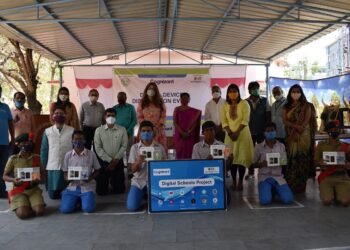 CSR: Cognizant Donates Tablets and Laptops to Government Schools of Telangana