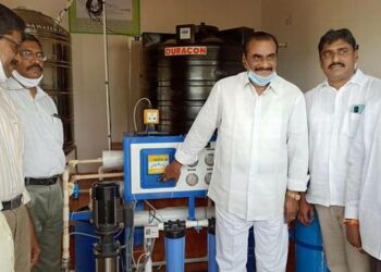 HYDERABAD: As part of its Corporate Social Responsibility (CSR) activities, the Nava Bharat Ventures Limited (NBVL), Palvancha, installed two reverse osmosis water plants one each in Yerragunta and Jagguthanda villages in Palvancha mandal.