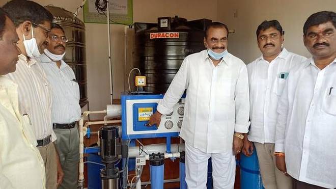 HYDERABAD: As part of its Corporate Social Responsibility (CSR) activities, the Nava Bharat Ventures Limited (NBVL), Palvancha, installed two reverse osmosis water plants one each in Yerragunta and Jagguthanda villages in Palvancha mandal.