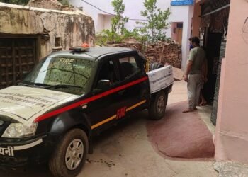 हिन्दुस्तान जिंक द्वारा देबारी स्मेल्टर के आस पास 30 गावों में किया जा रहा सैनेटाइजेशन