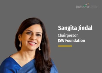 Sangita-Jindal-Chairperson-of-JSW-Foundation-at-India-CSR-Network-