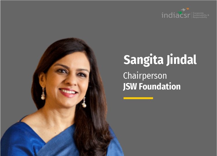 Sangita-Jindal-Chairperson-of-JSW-Foundation-at-India-CSR-Network-