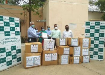 CSR: Sembcorp provides 40 oxygen concentrators to Nellore district administration
