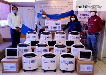 United Way of Baroda in collaboration with SABIC donated medical equipments to Govt. and Trust hospitals of Vadodara