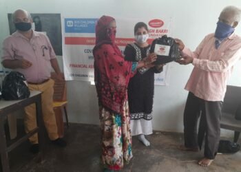 CSR: Wagh Bakri Foundation distributes Health and Hygiene Kits to vulnerable families in Bhuj