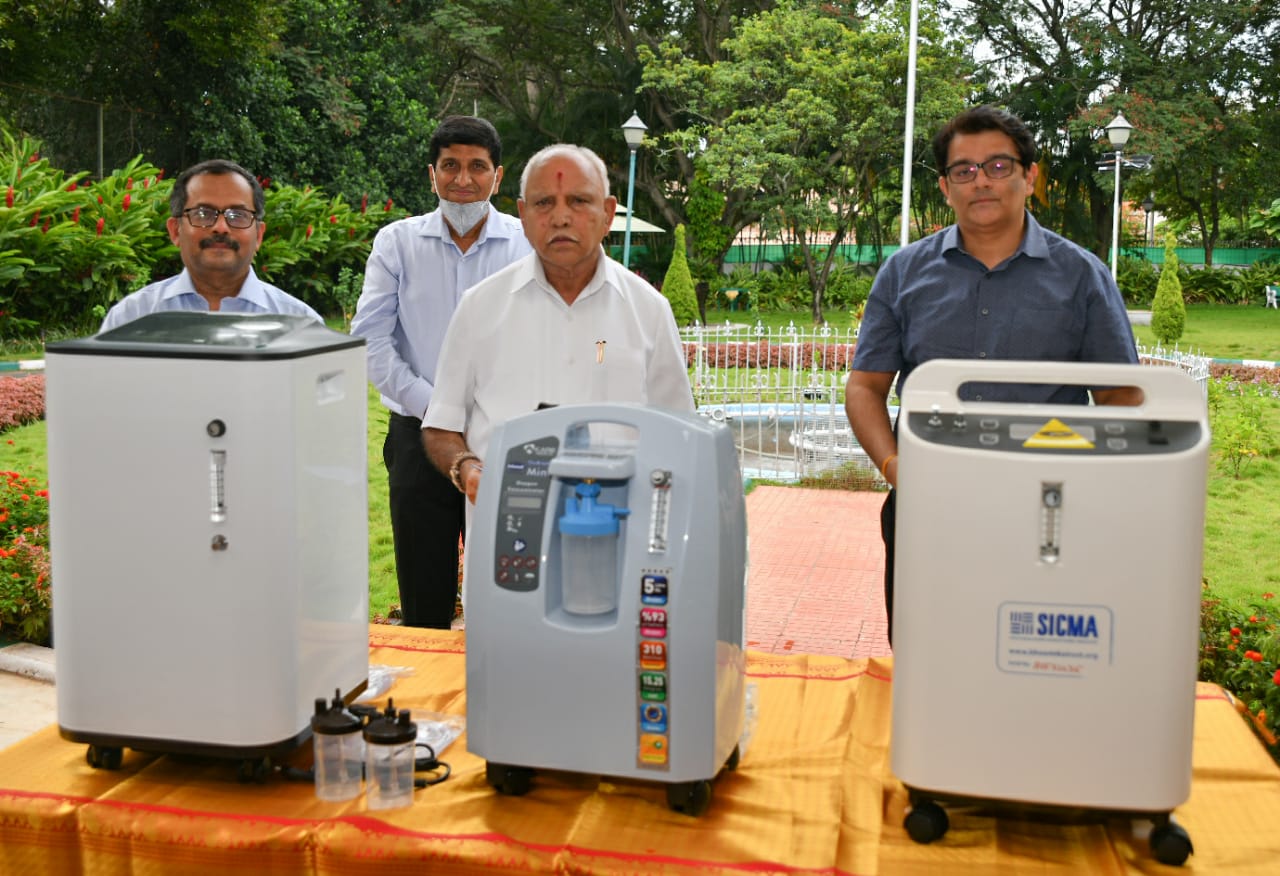 SICMA providing 100 Oxygen Concentrators 1 India CSR