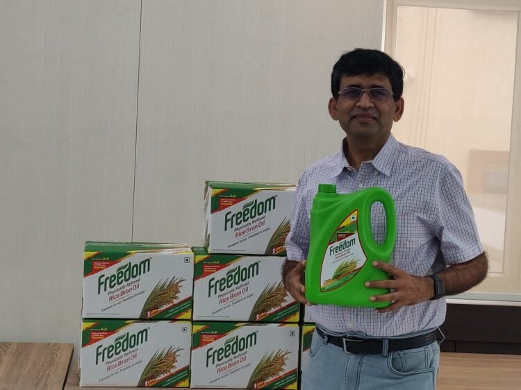 P. Chandra Shekhara Reddy, Vice President – Sales & Marketing, Freedom Healthy Cooking Oils with Rice Bran Oil.