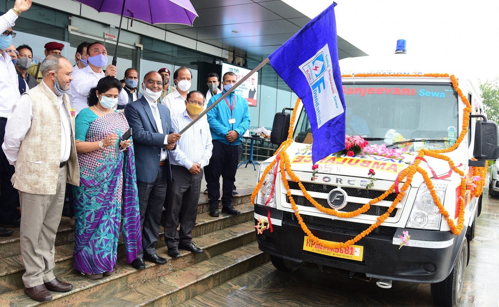 SJVN launches 14th Mobile Medical Unit under CSR initiative in Shimla India CSR