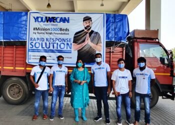 YouWeCan Foundation added 120 Critical Care Beds to Govt. Hospital in Nizamabad