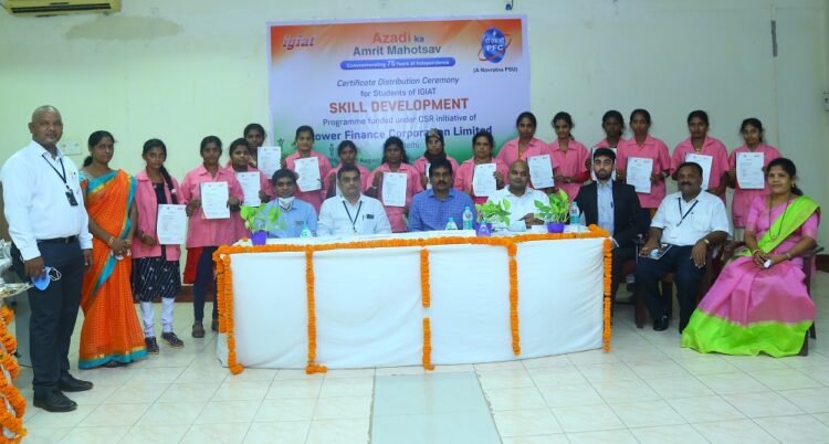 CSR: Power Finance Corporation trains 500 students under skill development program at IGIAT, Visakhapatnam