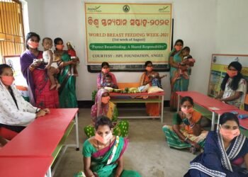 JSPL Foundation observes world breastfeeding week