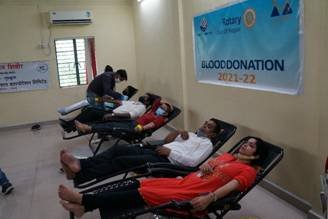Blood Donation Camp by Mineral Exploration Corporation