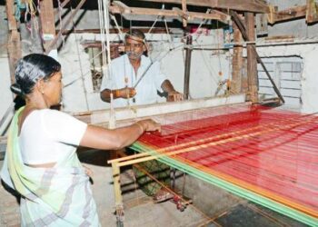 India building the handloom ecosystem
