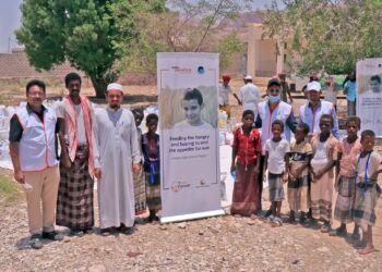 Aster Volunteers donate 75 tonnes of food to 1500 underprivileged families in Yemen