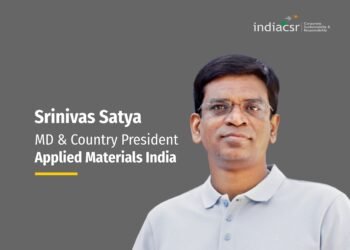 CSR Leadership Interview with Srinivas Satya, MD & Country President, Applied Materials India