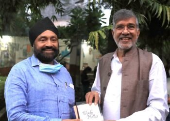 UK Based Entrepreneur Pledges Rs 1 Cr to Kailash Satyarthi foundation