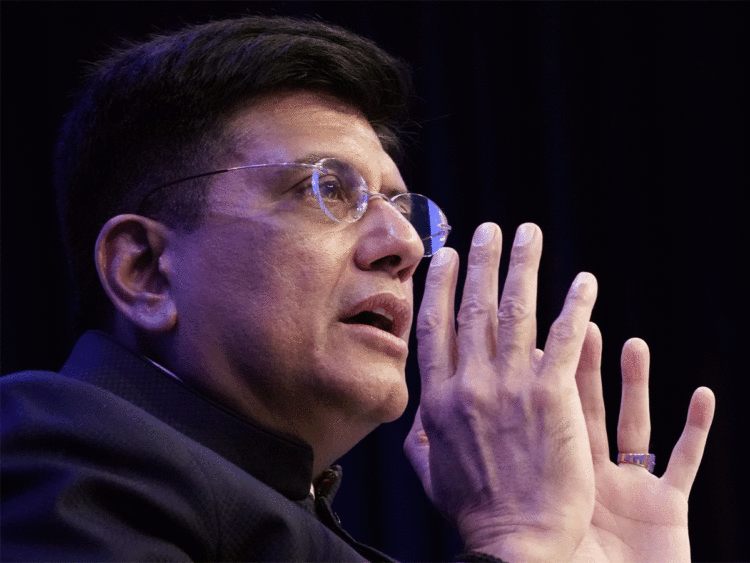 Union Commerce and Industry Minister Piyush Goyal
