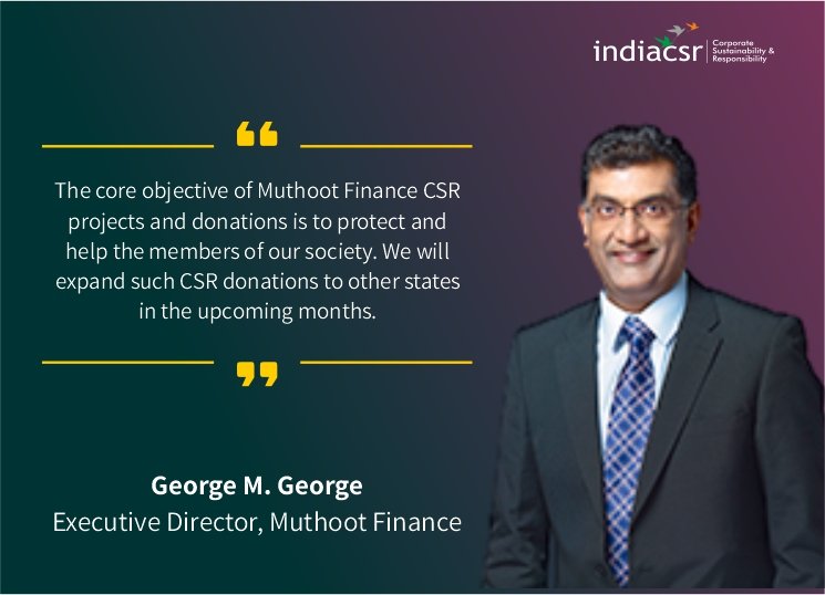 CSR: Muthoot Finance donates ambulance to IGCH Hospital, Kadavanthra 2 India CSR