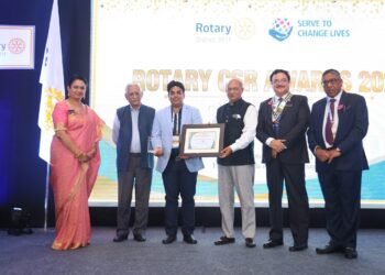 ArcelorMittal Nippon Steel India wins Rotary CSR Award 2021