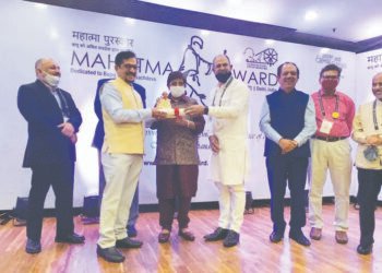JSPL Foundation honoured with Mahatma Award