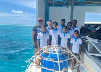 Only Earth & Reefscapers: An initiative to restore coral reefs in the Maldives