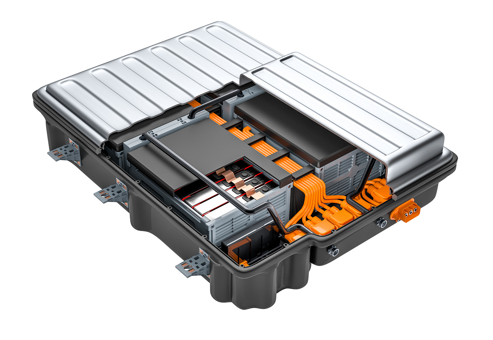 Battery housing, scheme