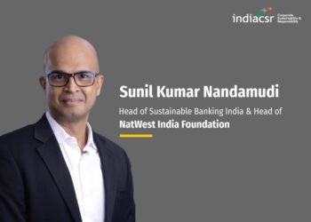 We are already net zero in our operation, says Sunil Kumar Nandamudi, Head of Sustainable Banking India & Head of NatWest India Foundation