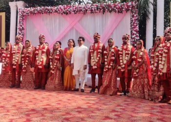 Omaxe Foundation organises Mass Marriage for 11 economically weaker Couples