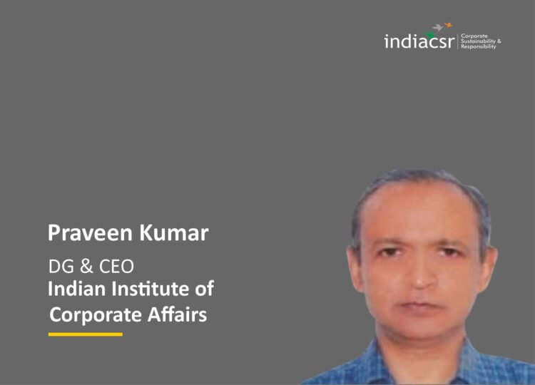 Praveen Kumar appointed as DG & CEO of Indian Institute of Corporate Affairs (IICA)