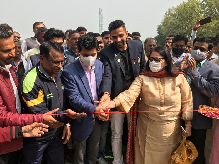 Seth Anandram Jaipuria School, Vasundhara, adopts village Bhadawal as Model Sports Village