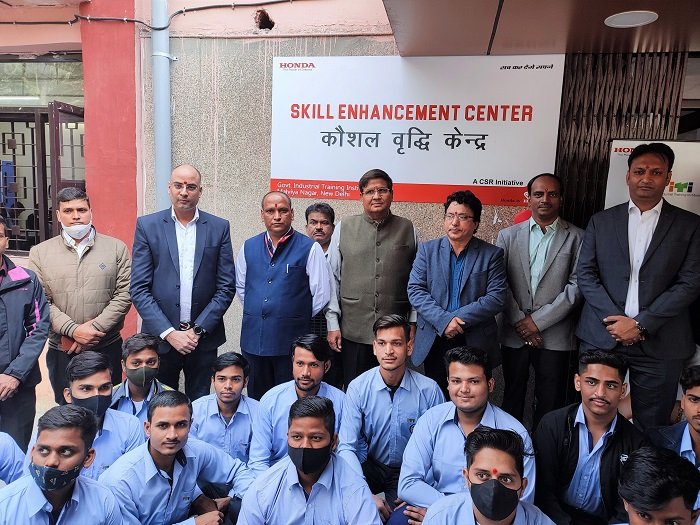 CSR: Honda 2Wheelers establishes its 3rd Skill Enhancement Centre in Delhi