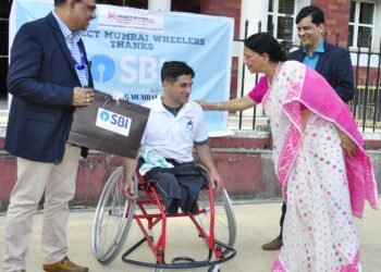 CSR: SBI donates Rs. 93 lakhs to support para-sports
