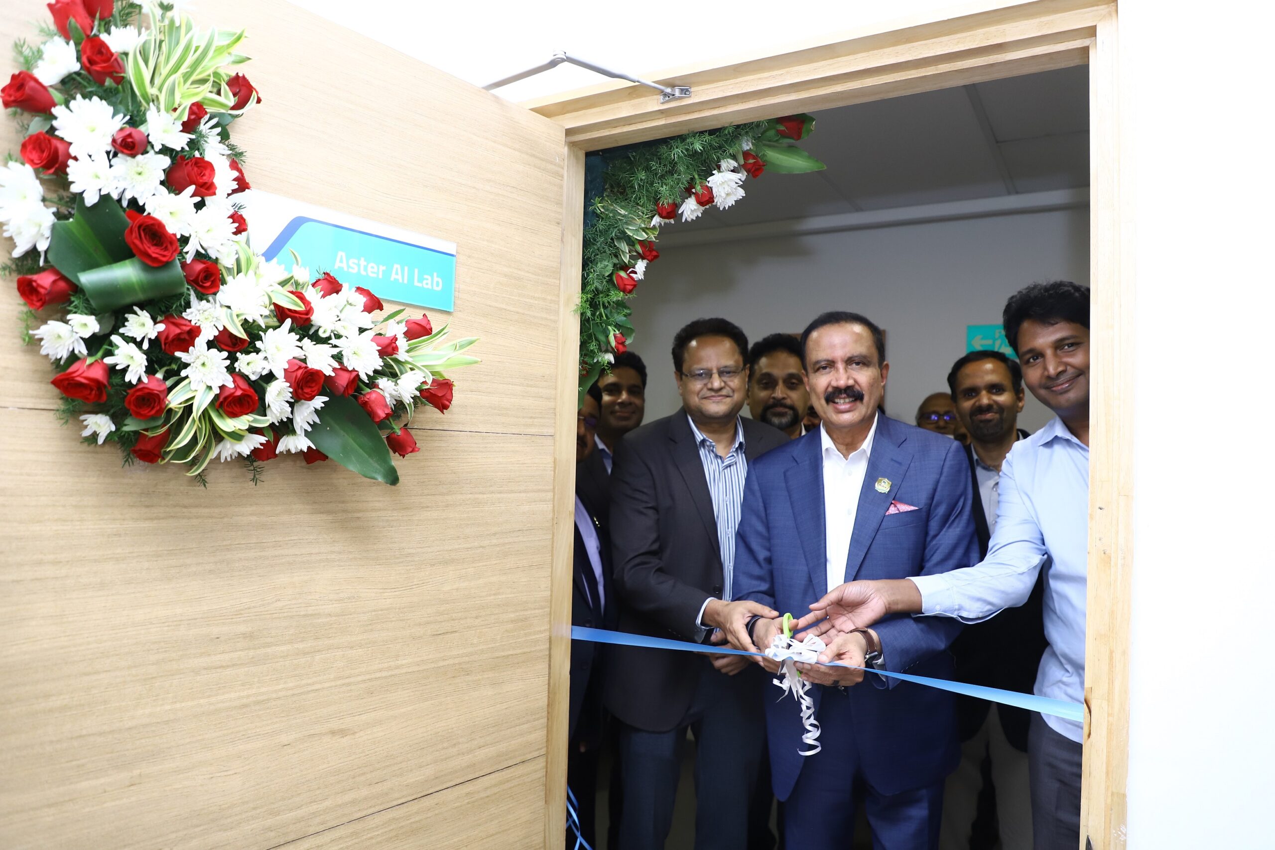 Dr. Azad Moopen, Founder Chairman and Managing Director, Aster DM Healthcare at the launch of Aster AI lab