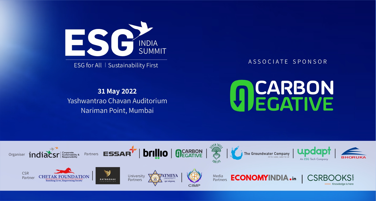 India ESG Summit - ESG PARTNER - CARBON NEGATIVE (Image: India CSR)