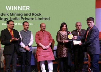 India CSR Award to Sandvik Mining and Rock Technology for Environment Conservation